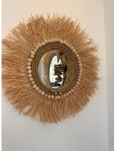 MIROIR RAFIA