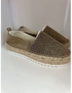 ESPADRILLE DORE