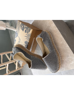 ESPADRILLE ARGENTÉ