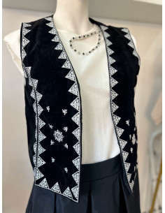BOLLERO NOIR VELOURS 