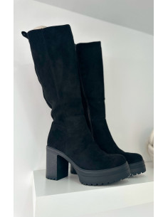 BOTTE TALON NOIR 